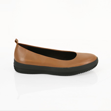 Leather EE Fit Ballet Pump - LJ994
